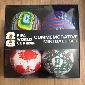 FIFA World Cup 26 Commemorative Mini Ball Set - Multicolor